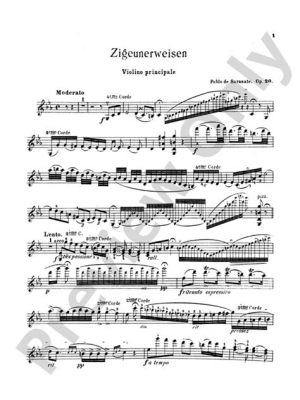 Zigeunerweisen Op. 20: A Ravishing Rhapsody that Echoes Passionate Gypsy Spirit and Soaring Virtuosity