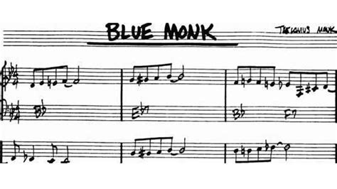 Blue Monk A Haunting Melody That Melds Sultry Saxophone Solos with Rhythmic Piano Flourishes